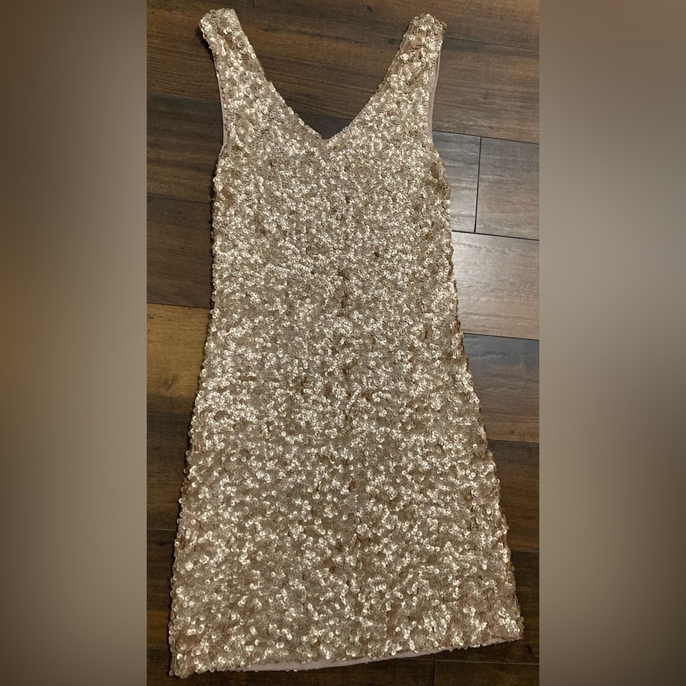 Amber Blue sequence dress